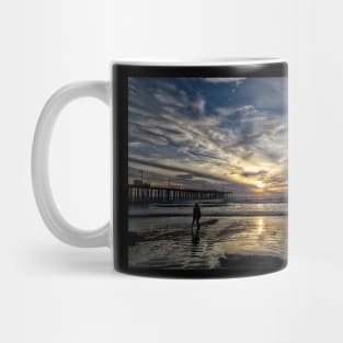 Stormy sunset Mug